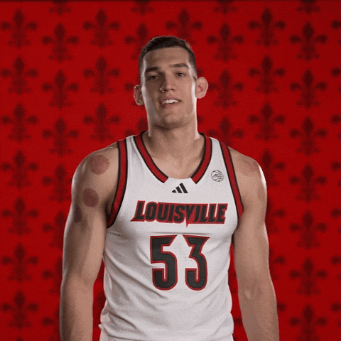 Louisville Basketball Cards GIF by Louisville Cardinals