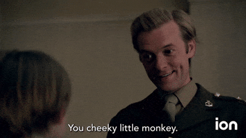 You Cheeky Little Monkey