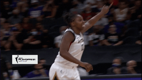Wnba Playoffs Sport GIF by WNBA