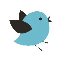 morningbird morning bird morning bird bedding Sticker