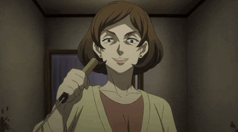 unforgivablenope giphyupload anime attack knife GIF