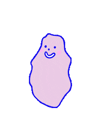 Pink Melting Sticker by Nastia Cistakova