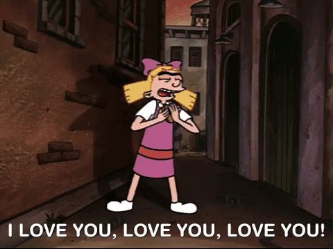 hey arnold nicksplat GIF