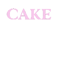 cakebarec cakecakecake cakebarec cakebar cake 3 colores Sticker