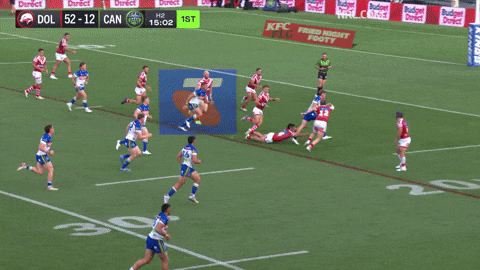Try Nrl GIF by Canberra Raiders