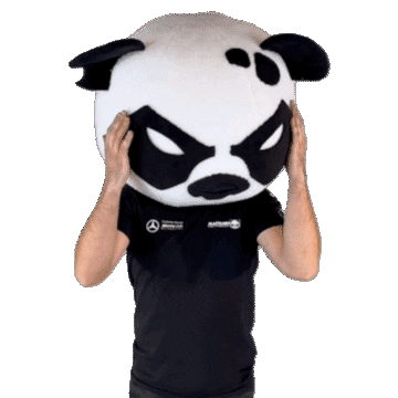 MadpandaMsport oh no oops error sad panda Sticker