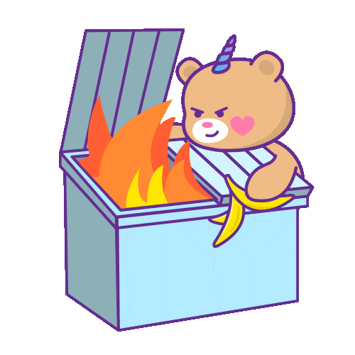 Fire Work Sticker by Jessica Lau