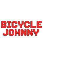 8Bitjohnny Sticker by Bicycle Johnny