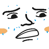 emoticon panic Sticker by AridenaOSD