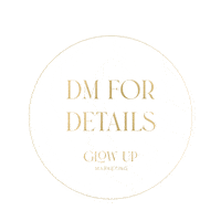 Gold Glowing Sticker by glowupmarketing