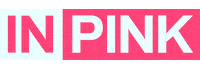 In Pink Glitch Sticker by Gritty in Pink