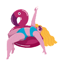 Pool Party Swimming Sticker by BACH