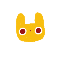 Bunny See Sticker by whee