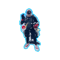 Ocean Diving Sticker by Salty Spines