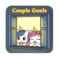 True Love Date Sticker by Brave Unicorn