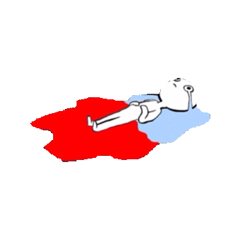 blood crying STICKER by imoji