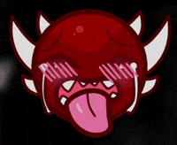 Geometry Dash Blush GIF