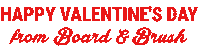 Valentines Day Diy Sticker by Board & Brush Creative Studio