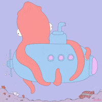 Giant Squid Fox GIF by Animation Domination High-Def