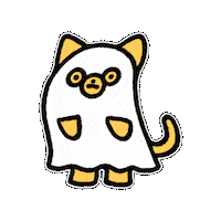 Cat Halloween Sticker