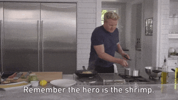 The Hero Is The Shrimp