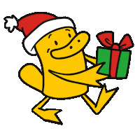 Christmas Celebrating Sticker by Utkonos_Online