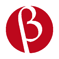 Betaedito b letter b b logo concept studio Sticker