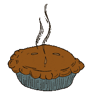 Food Pie Sticker by a n n a + n i n a