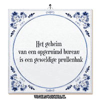 Focus Rust Sticker by Tegelspreuken.nl