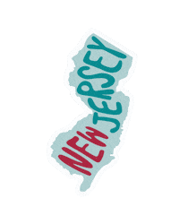 New Jersey Usa Sticker