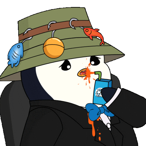Sad Cry Sticker by Pudgy Penguins