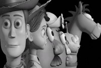 Black And White Buzz GIF