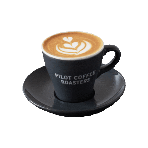 But First Coffee Cappuccino Sticker by Pilot Coffee Roasters