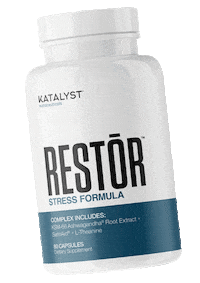 Stressed Out Stress Relief Sticker by NutrishopUSA