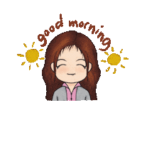 Sun Morning Sticker