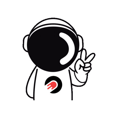 Astronauta Impulso Vitoria Sticker by Universo Impulso