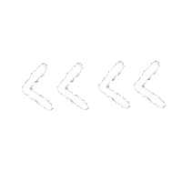 White Arrow Sticker