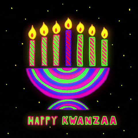 Nia Happy Kwanzaa GIF by Patricia Battles