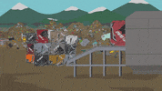 trash garbage GIF by South Park 
