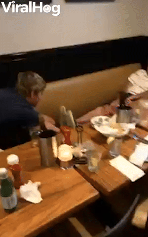 Grandpa Gracefully Dragged Out