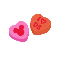 Valentines Day Valentine Sticker by Disney Springs