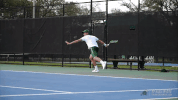 men's tennis wave GIF by GreenWave