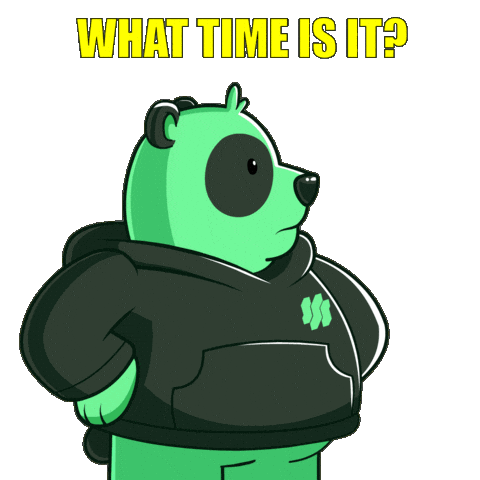 Hurry Up Waiting Sticker by SuperVerse