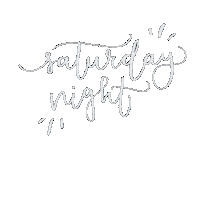 Saturday Night Weekend Sticker