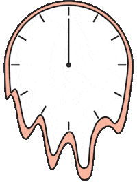 Melting Waste My Time Sticker by Langston Francis