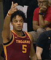 Basketball Hoops GIF by USC Trojans