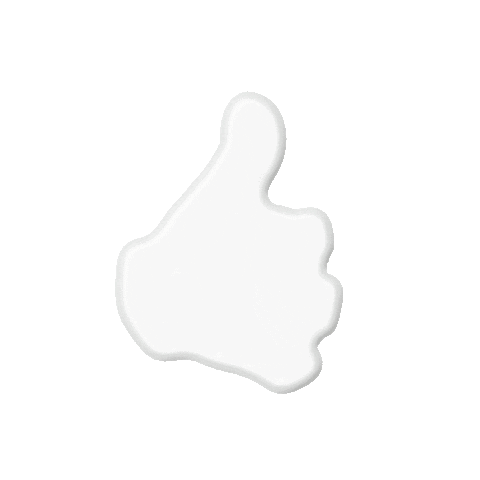 3D Thumbs Up Sticker