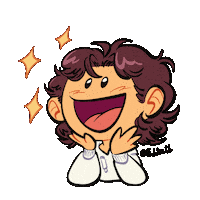 eddietb smile excited joy sparkles Sticker