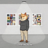 Shiba Inu Art GIF by Doge Pound