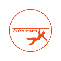 Adventure Park Logo Sticker by Van Riswick